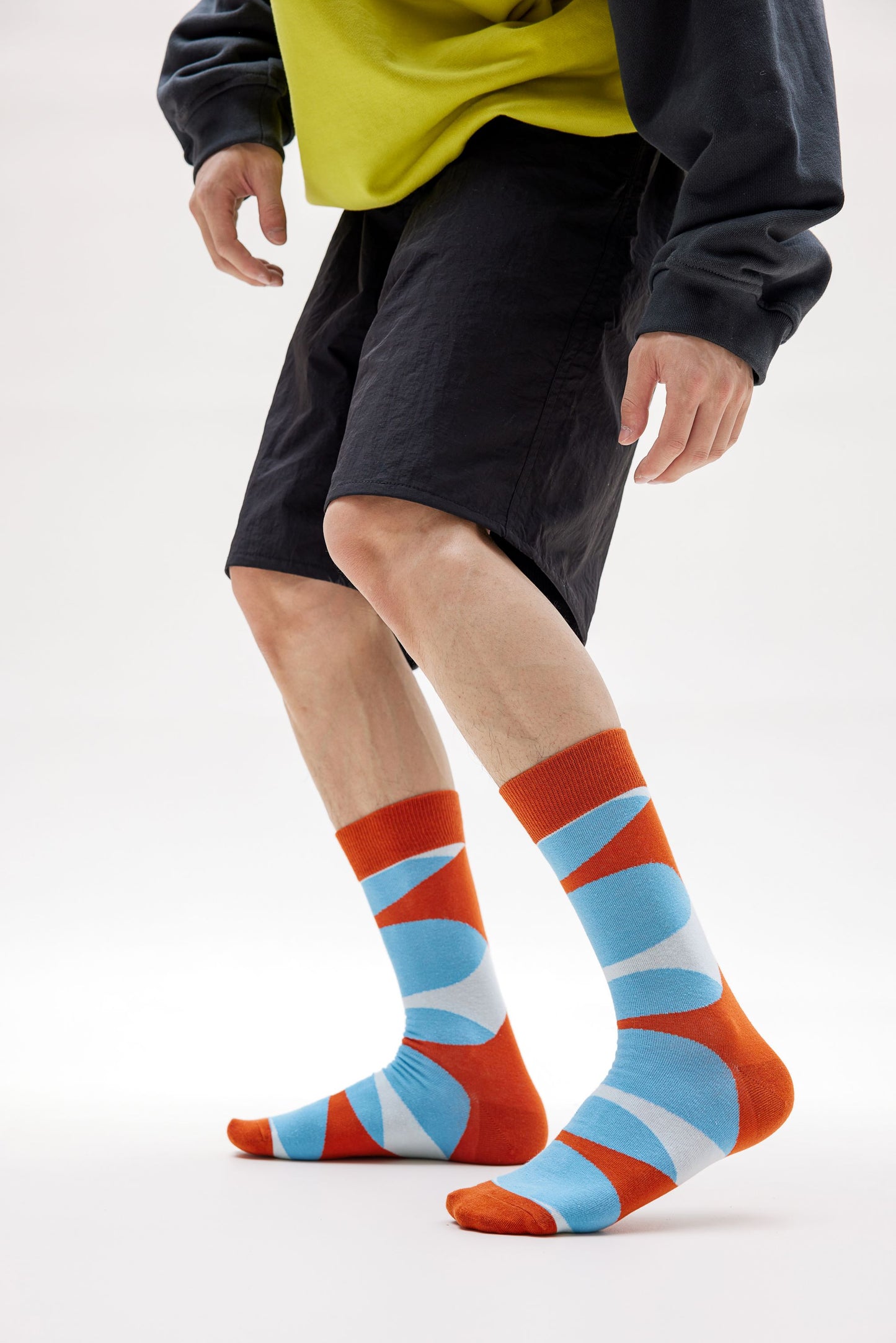 Minimalism Cotton Crew Socks